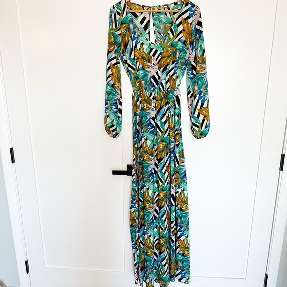 Show Me Your Mumu Birds of Paradise Jocelyn Maxi Dress Small tropical vacation - Picture 4 of 12